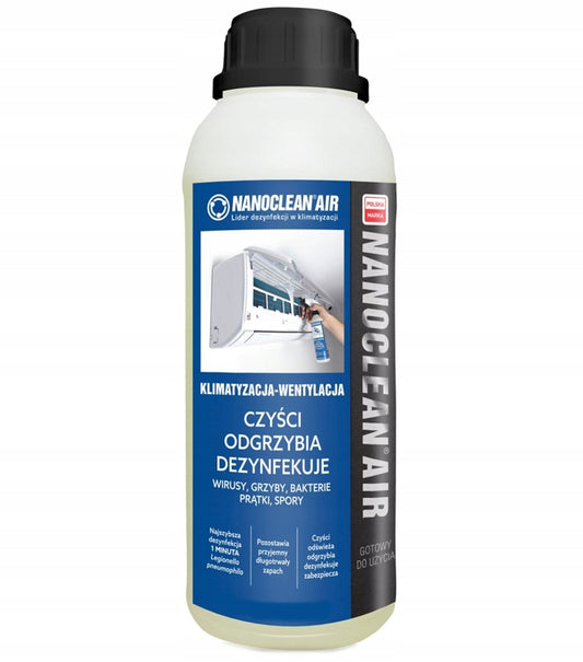 Płyn do dezynfekcji i odgrzybiania klimatyzacji Nanoclean