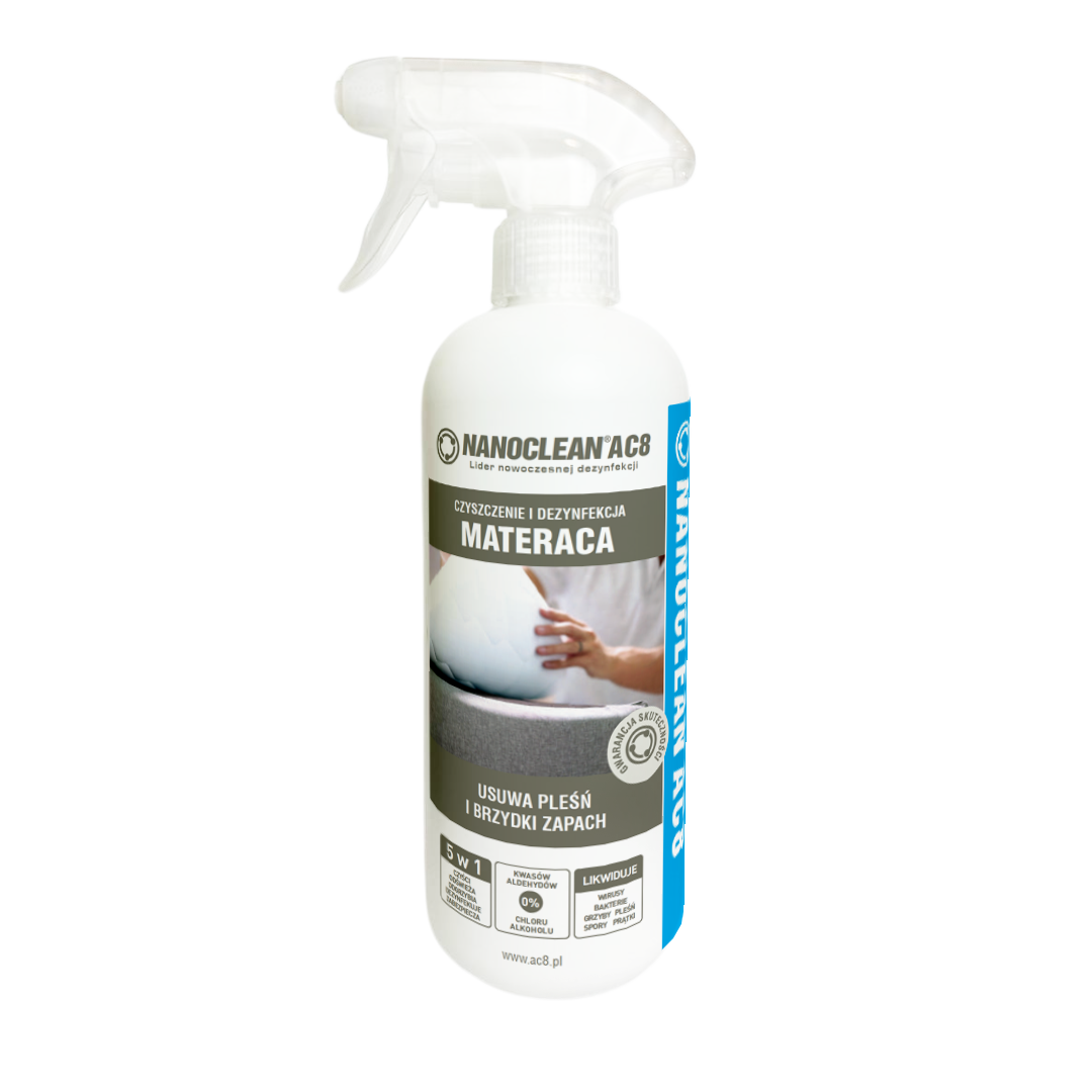 Płyn do czyszczenia i dezynfekcji materacy NanoClean