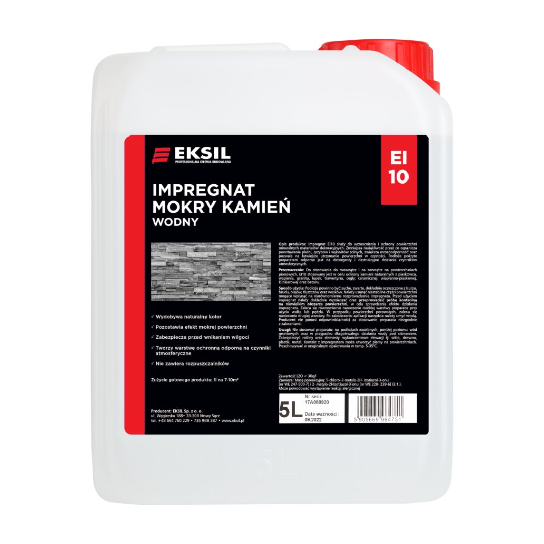 Impregnat do kamienia (mokry efekt) EI-10 - e-nubes