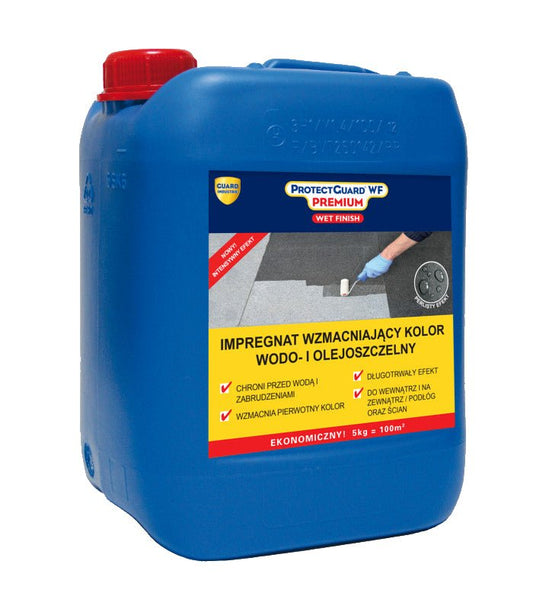 Impregnat do kostki brukowej - mokry efekt Guard Wet Finish - e-nubes