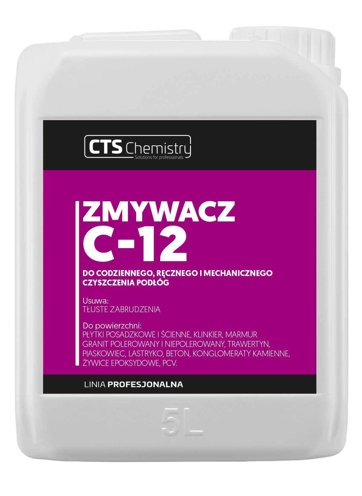 Zmywacz C-12 do tłustych zabrudzeń CTS Chemistry - e-nubes